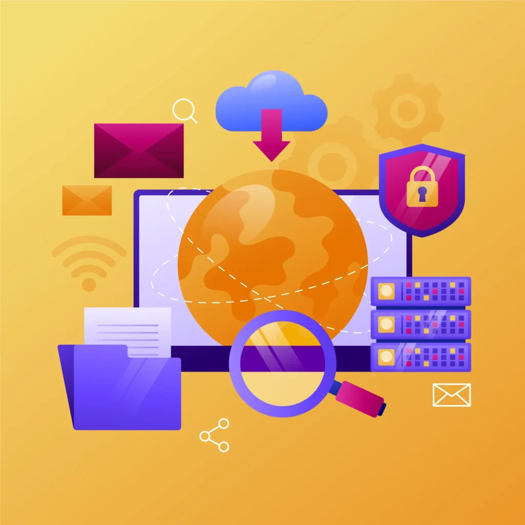cloud computing concept